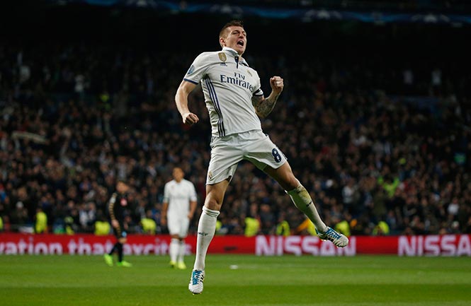 Revive el triunfo del Real Madrid de 3 - 1 sobre Nápoles