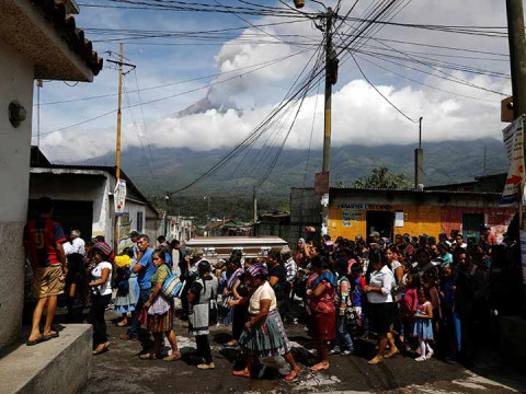 La explosión del volcán de Fuego del pasado 3 de junio deja ya más de 114 muertos (Foto: Reuters)
