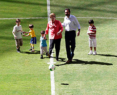 Dilma Rousseff inaugura el estadio Nacional de Brasilia