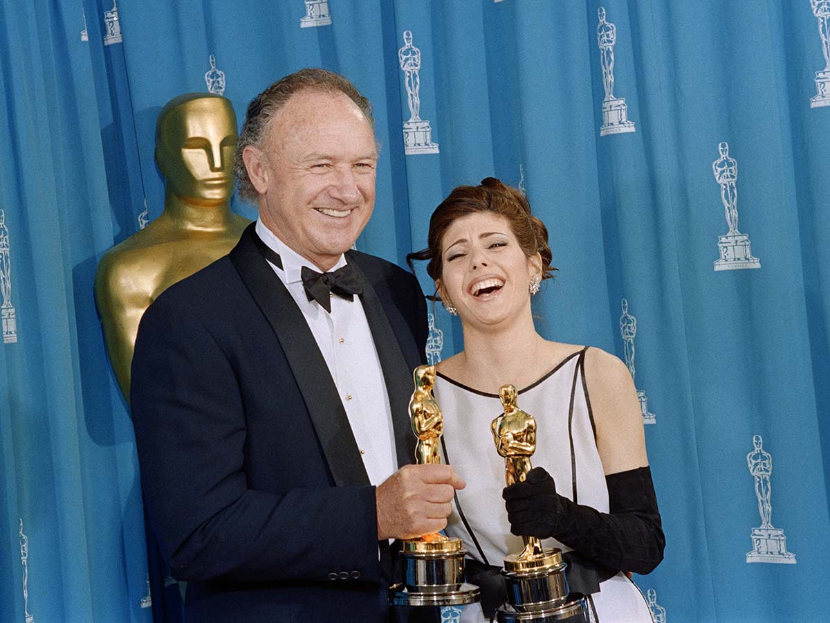 Gene Hackman, doble ganador del Óscar por "French Connection" y "Sin perdón". (AFP)