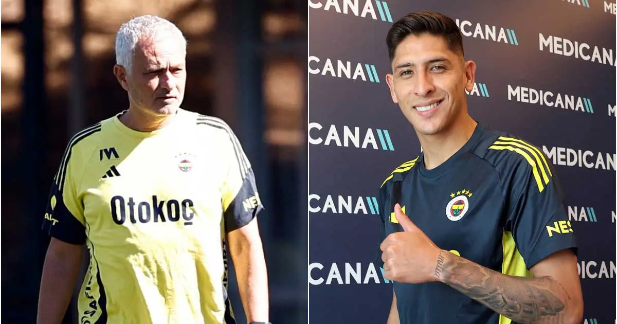 José Mourinho would no longer lead Edson Álvarez