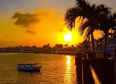 Tuxpan tiene geniales atardeceres en sus playas y su río