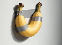 Visitante se come un plátano millonario en museo de Francia