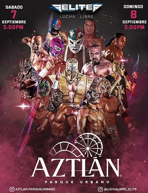Habrá lucha libre en Aztlán Parque Urbano