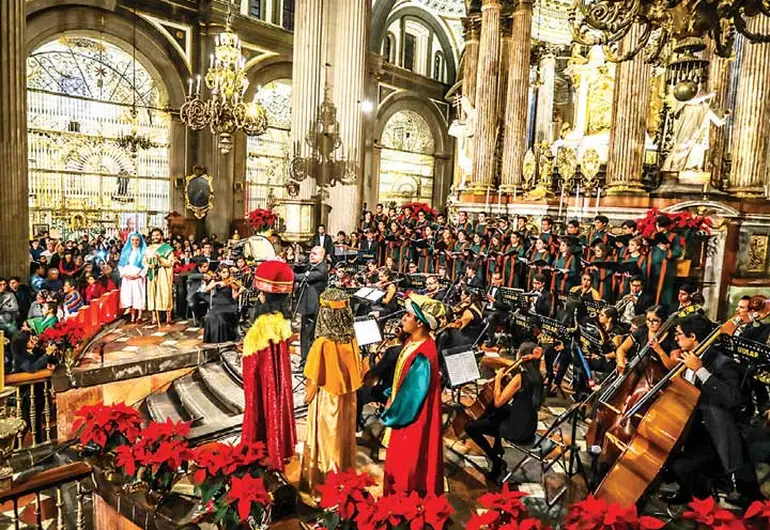 Preparan concierto navideño en la Catedral Metropolitana