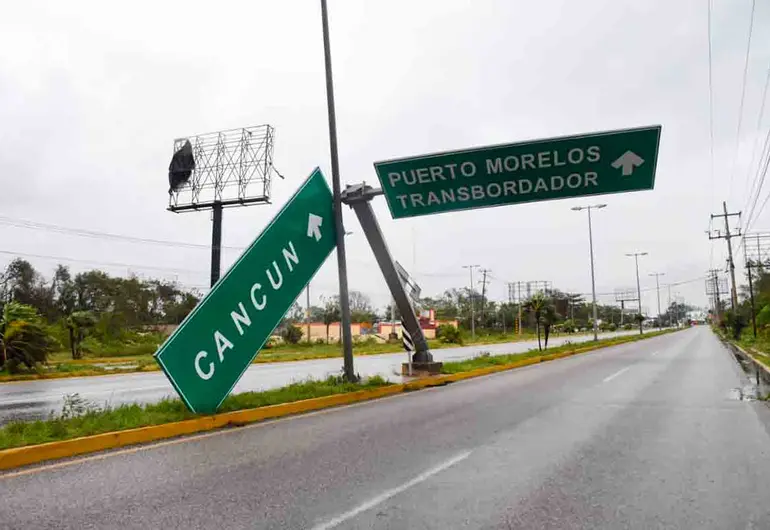 Saldo blanco en Quintana Roo tras el paso de 'Delta' | Excélsior