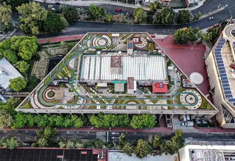 La azotea verde más grande de Latinoamérica