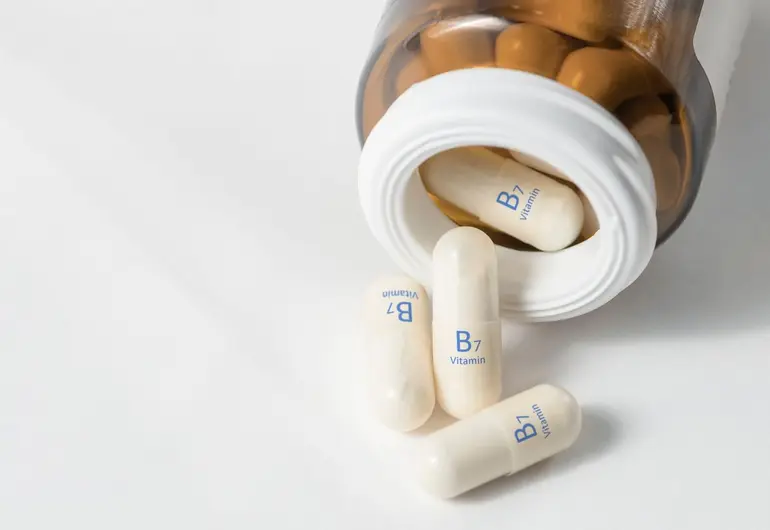 Pastillas de biotina 