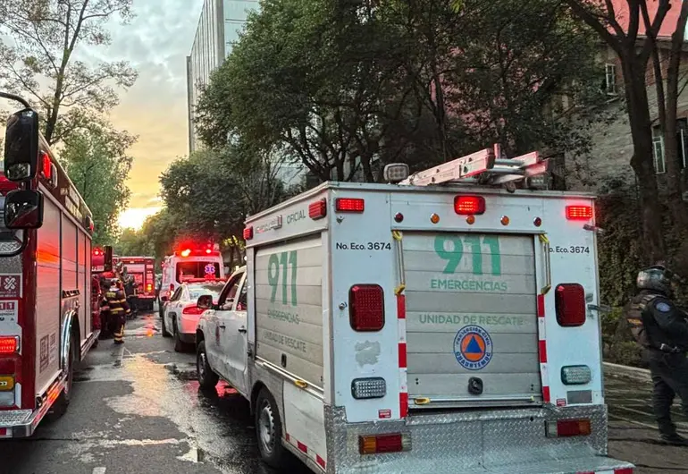 Incendio en casa de la colonia Roma de la CDMX deja dos gatitos muertos
