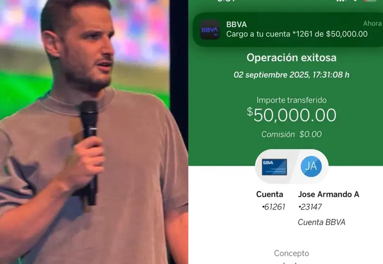Adrián Marcelo regala 50 mil pesos a pareja que le pidió apoyo económico  para su boda