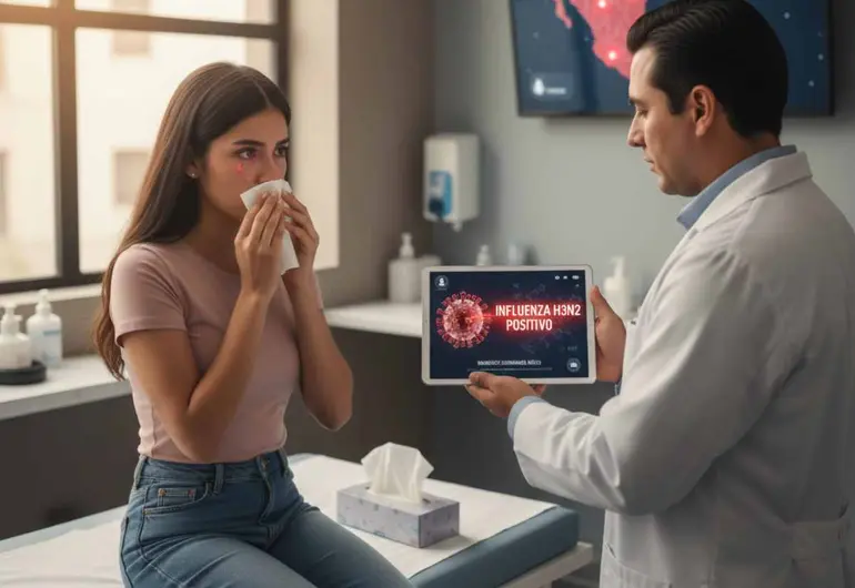 México registra el primer caso de influenza H3N2; esto sabemos de la 'supergripe'
