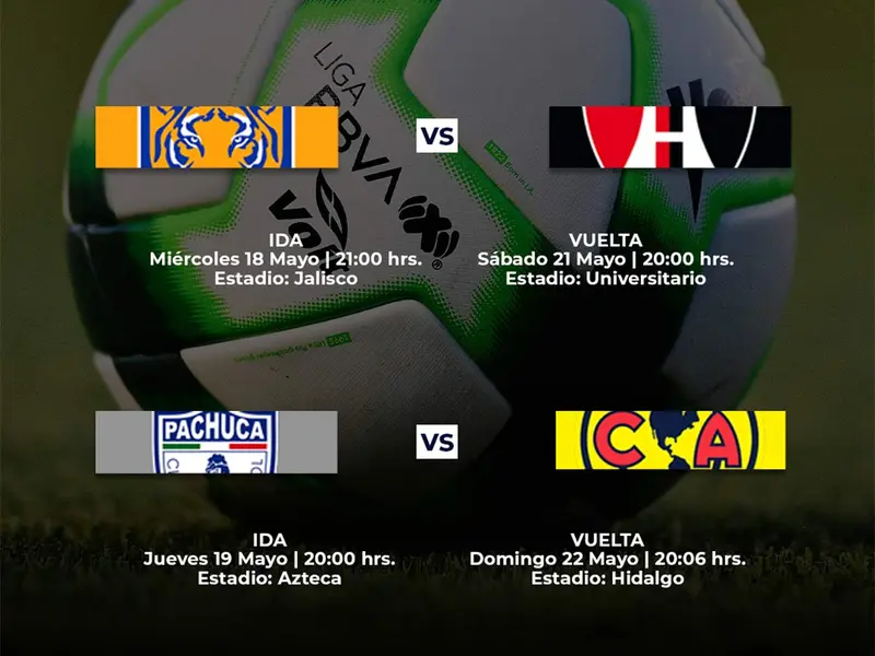 Definen días y horarios de las semifinales del Clausura 2022