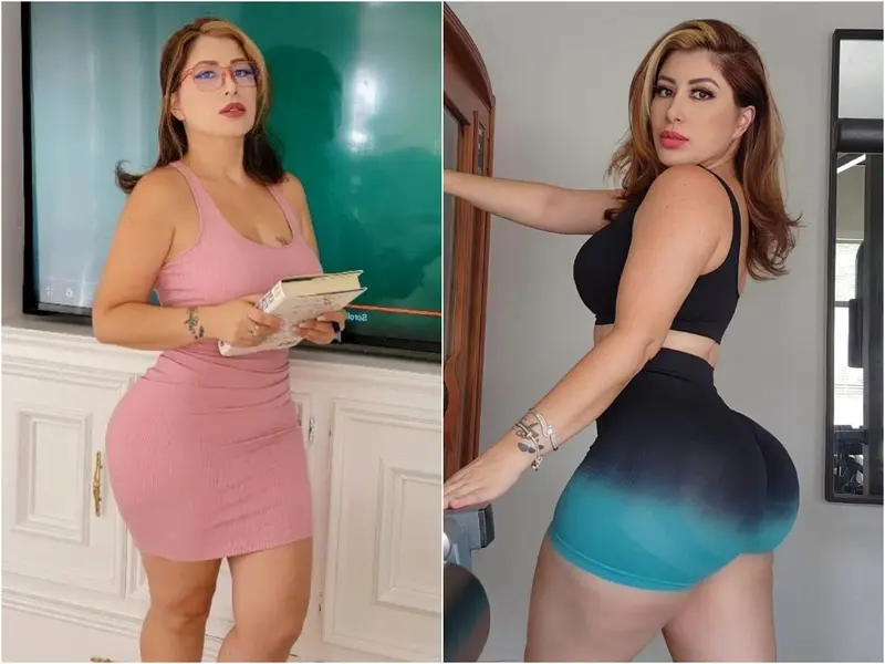 Maestra guapa aprovecha su fama en redes y ahora 'enseña' en Onlyfans
