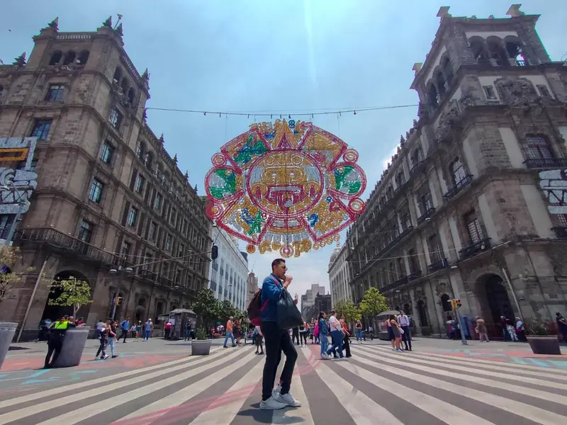 Calles cerradas por 15 y 16 septiembre en el centro de CDMX