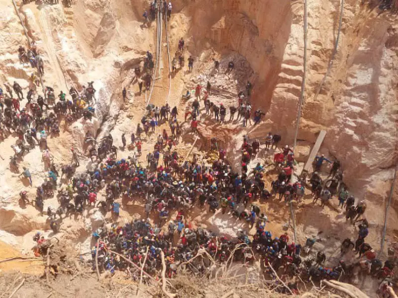 Colapso de mina ilegal de oro en Venezuela deja 16 muertos