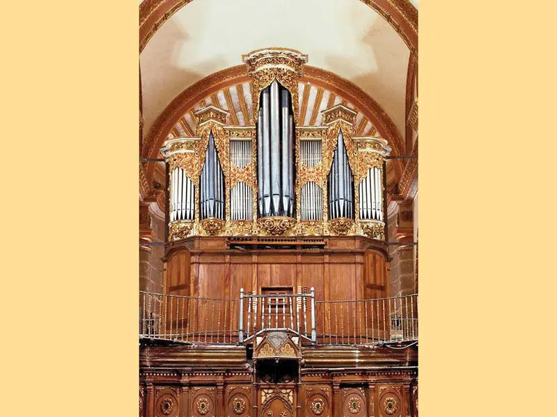 Órgano de la Catedral de Oaxaca.