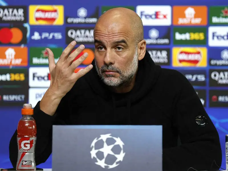 Vivid Manchester City Se Prepara Para Despedir A Pep Guardiola Ante Aston Villa En La Última Jornada De La Premier Background for Desktop