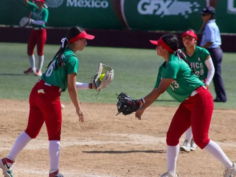 México clasifica a la Copa Mundial de softbol femenil Sub-15