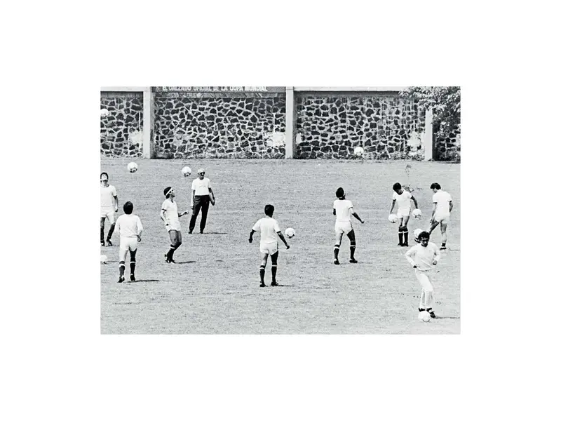 México entrenando en el Cencap en 1986
