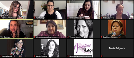 'Nosotras tenemos otros datos', plataforma de colectivos feministas