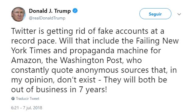 Actualidad - Trump: The New York Times y The Washington Post ...