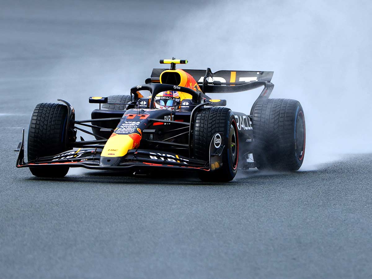 Sergio Checo Pérez en P2 del GP de Países Bajos