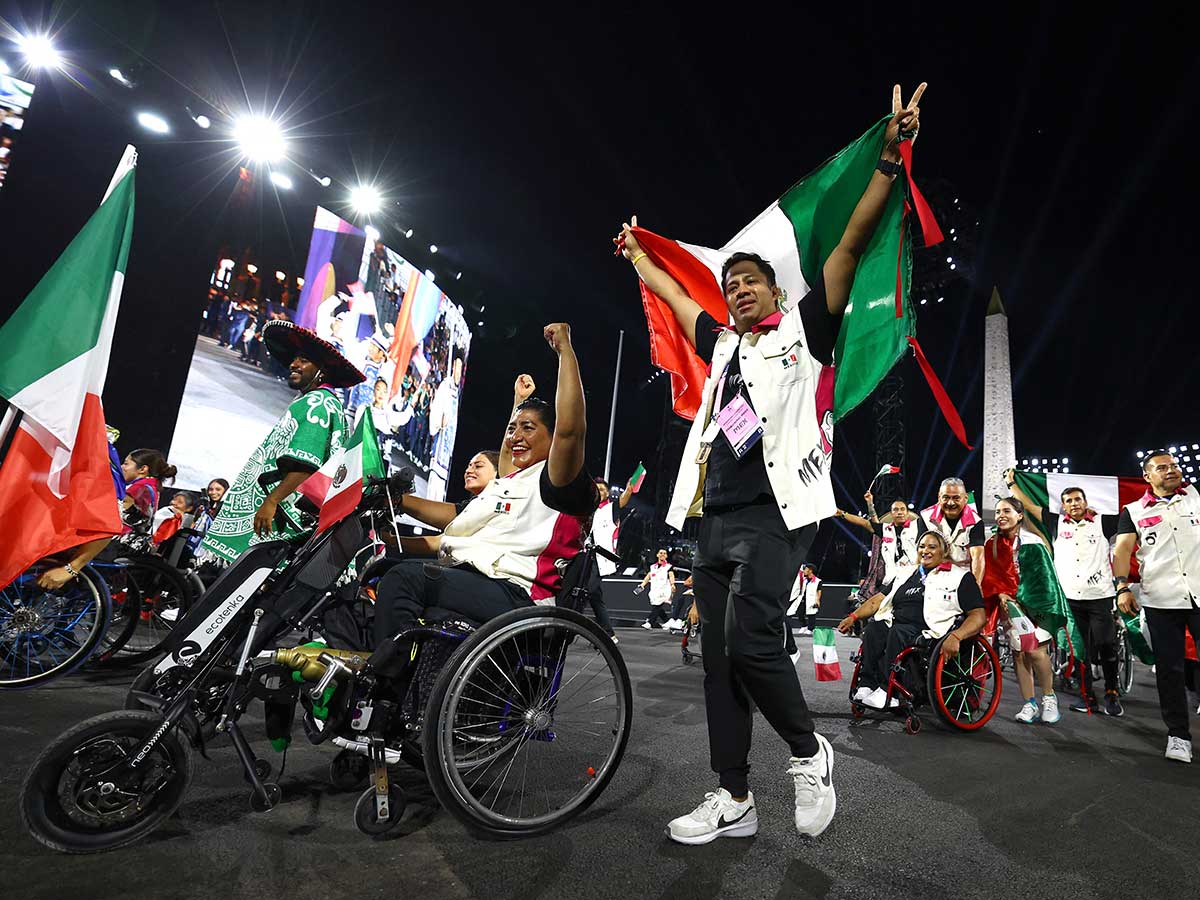 México en inauguración de Paralímpicos