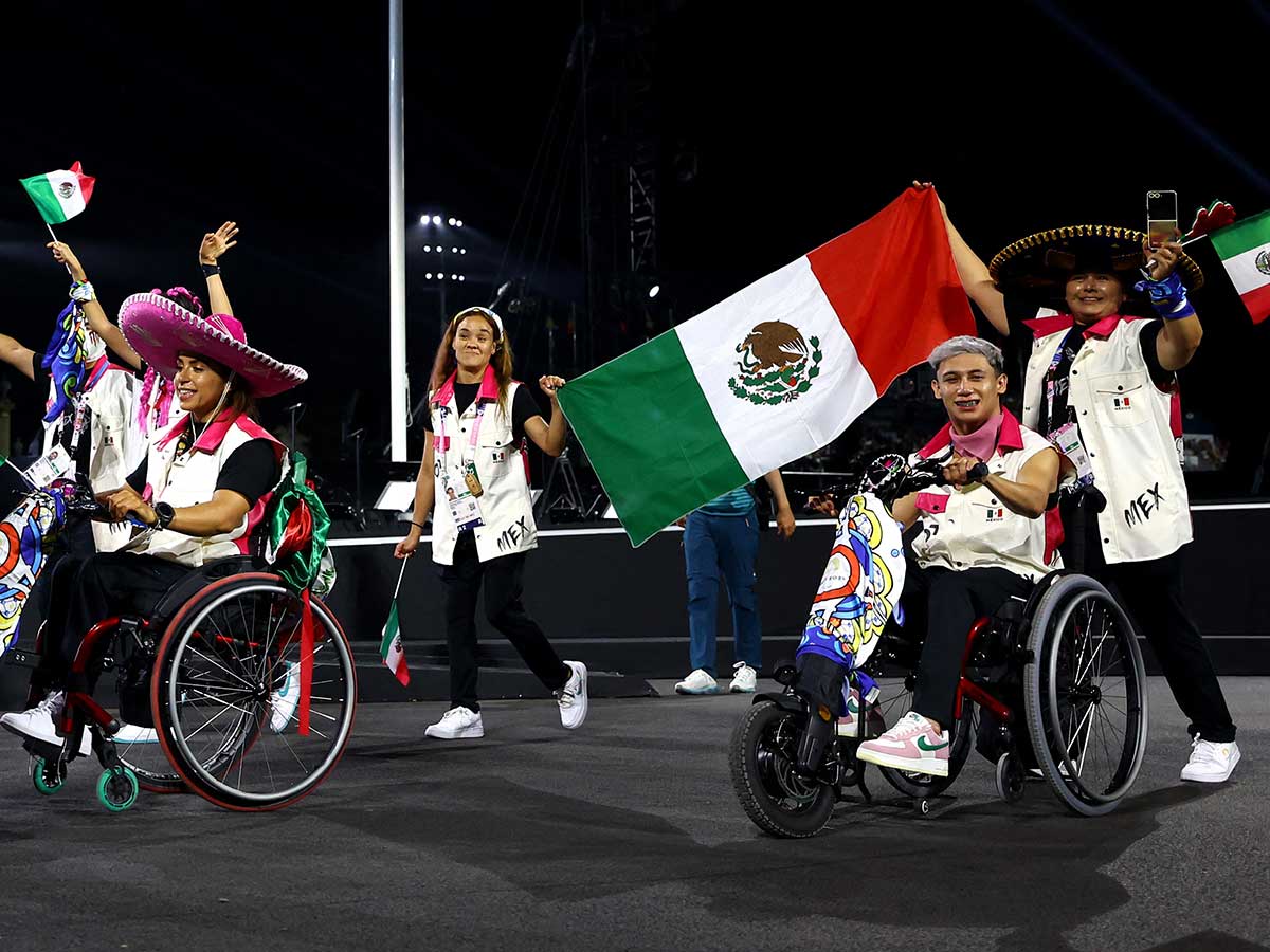 México en inauguración de Paralímpicos