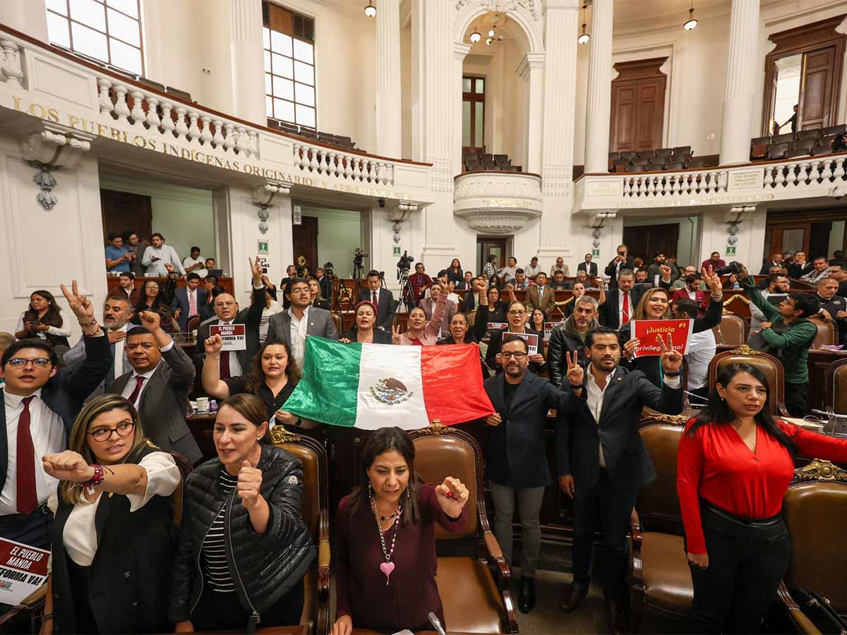 Congreso CDMX aprueba reforma al Poder Judicial tras intenso debate