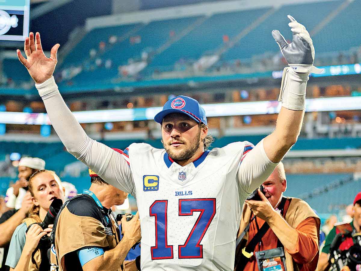 Josh Allen, quarterback de Buffalo.
