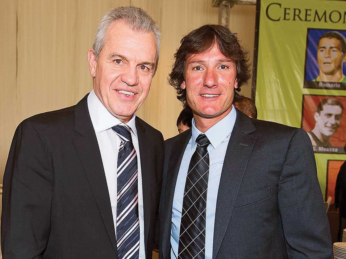 Javier Aguirre y Gabriel Caballero.