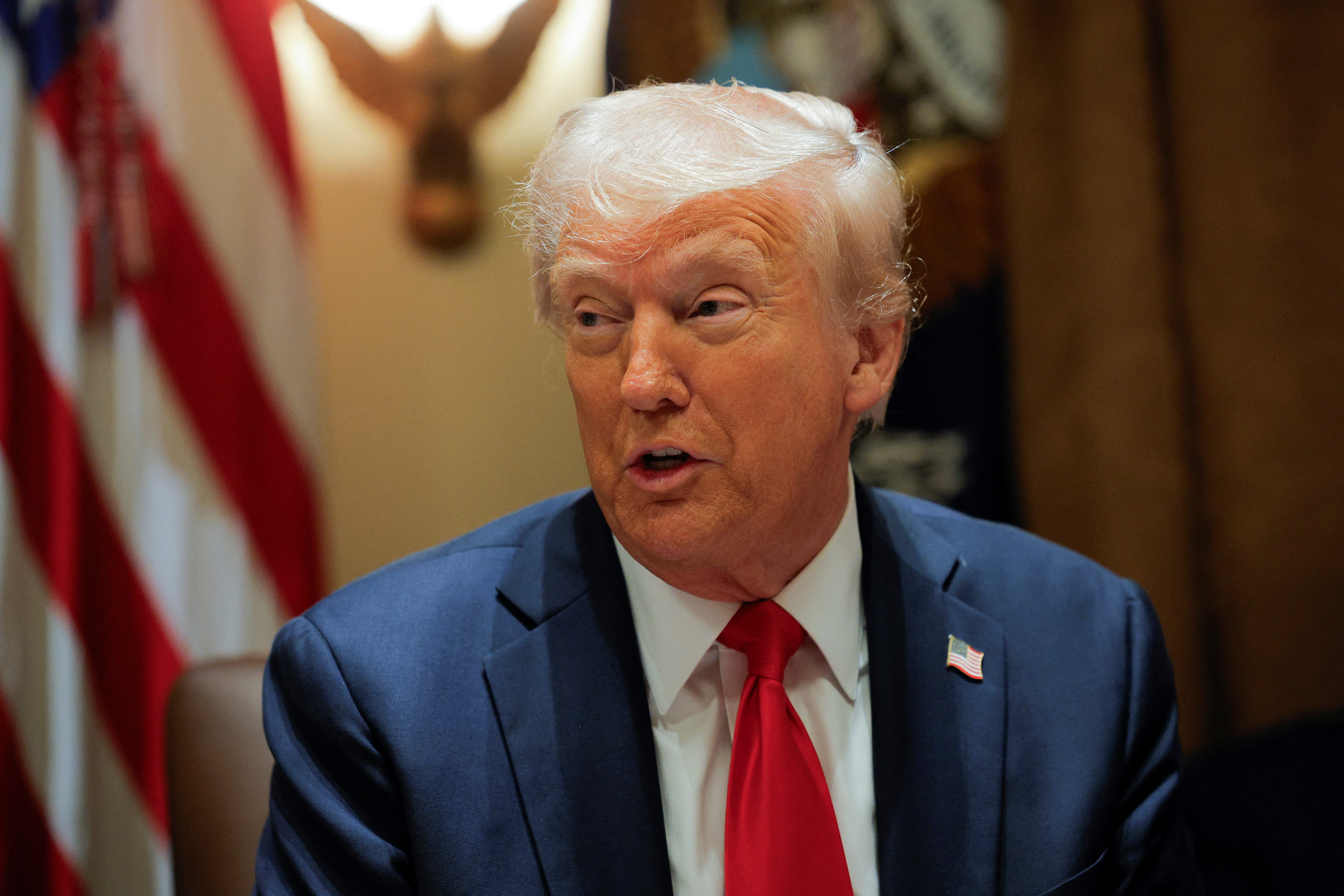 Donald Trump, presidente de Estados Unidos. (Reuters)