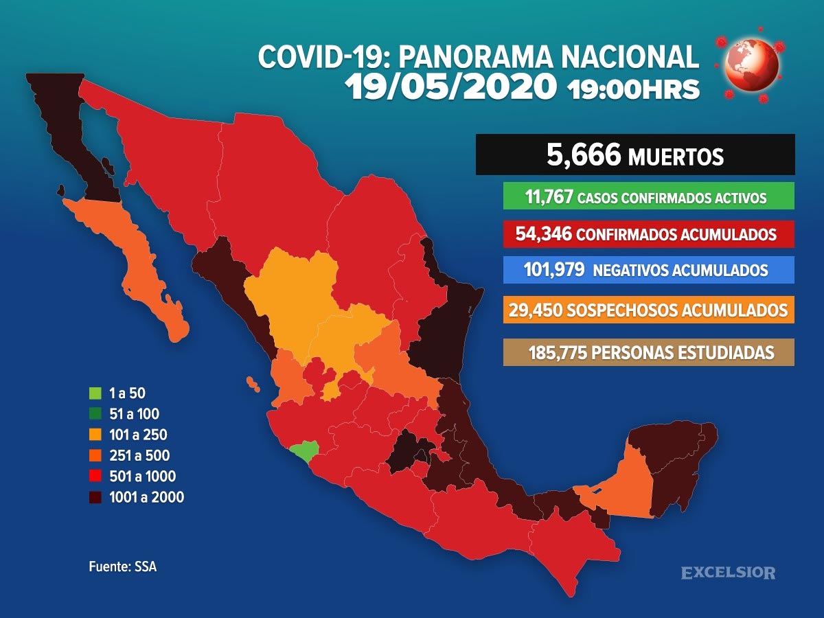 Coronavirus. Sube a cinco mil 666 número de muertos por coronavirus en ...