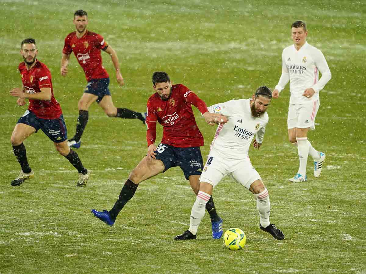 Real Madrid y Osasuna se congelan en Pamplona | Excélsior