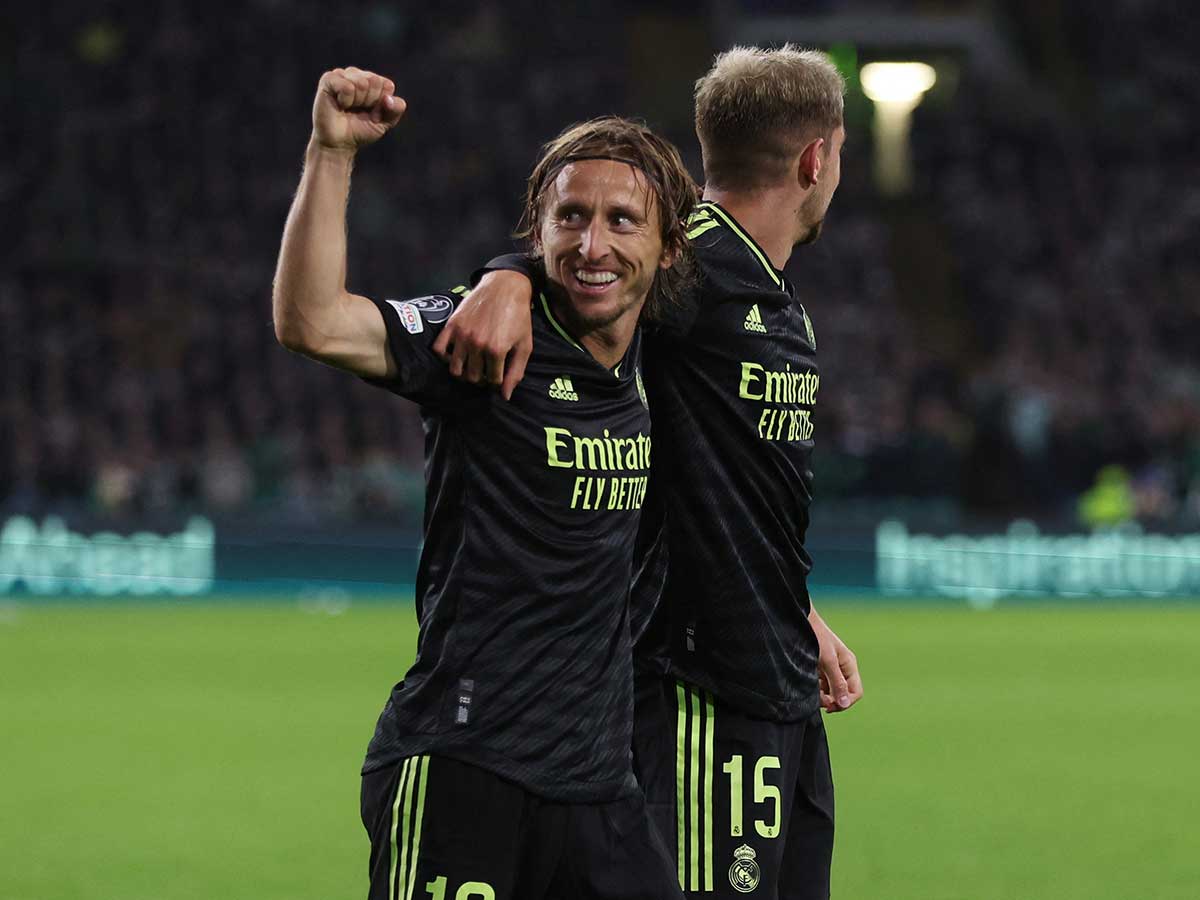 Real Madrid debuta en la Champions League goleando al Celtic