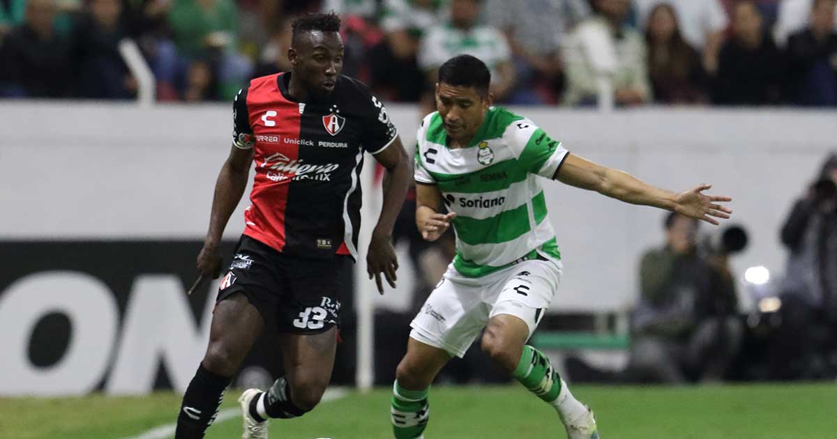 Atlas evitó una derrota en casa ante Santos Laguna