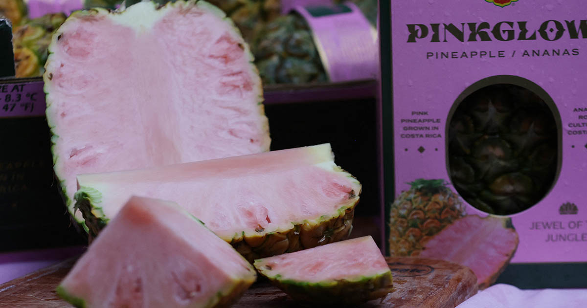 Piña rosa, manjar exclusivo de Costa Rica para el mundo