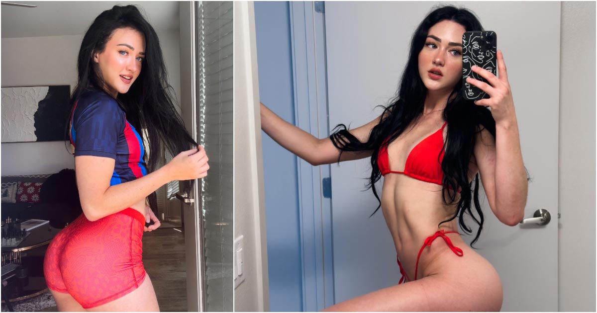 Evgeniya Lvovna, la aficionada guapa del Barcelona que celebró el