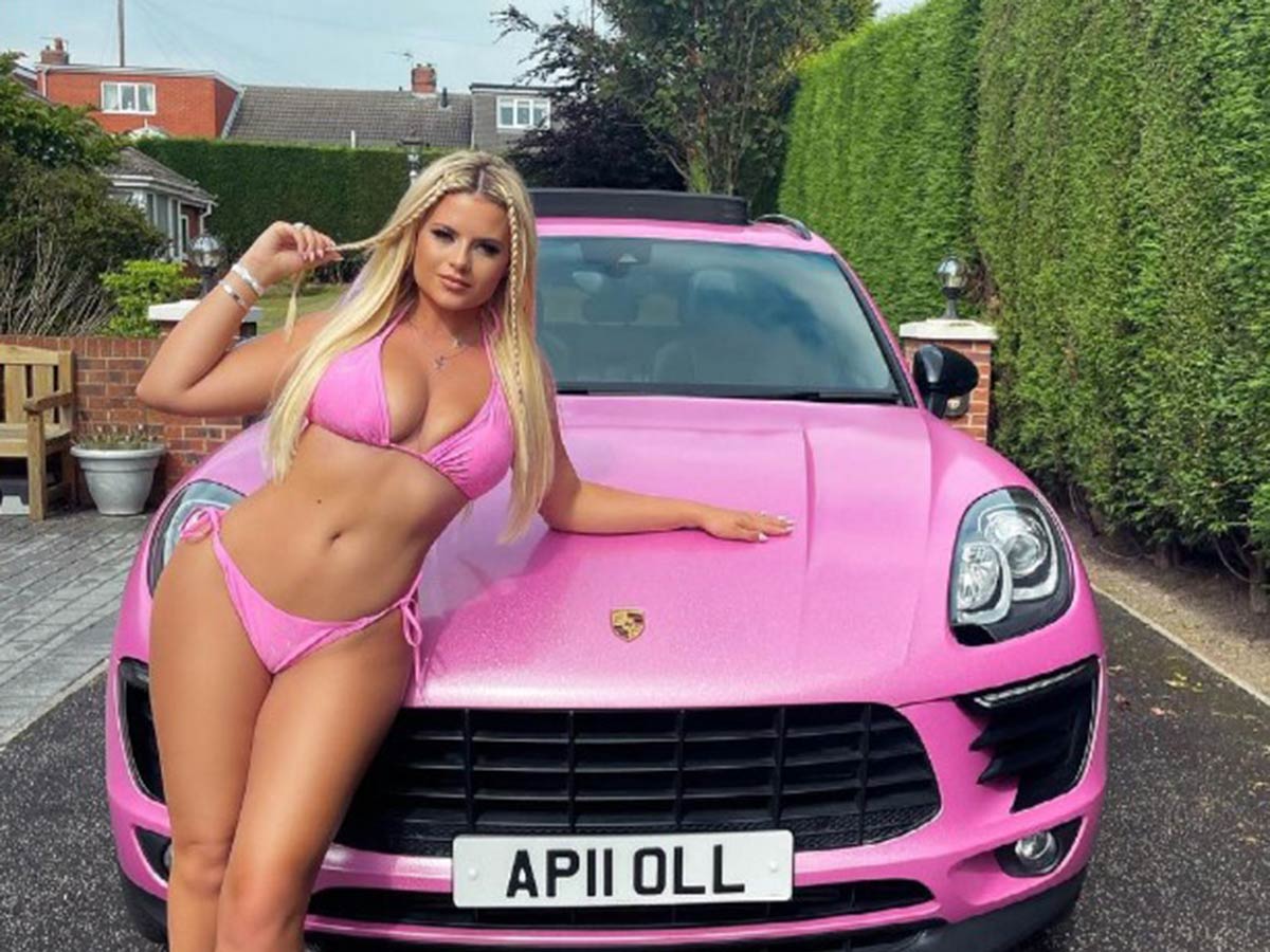 Apollonia Llewellyn, La Barbi es modelo y boxeadora; promueve el bronceado