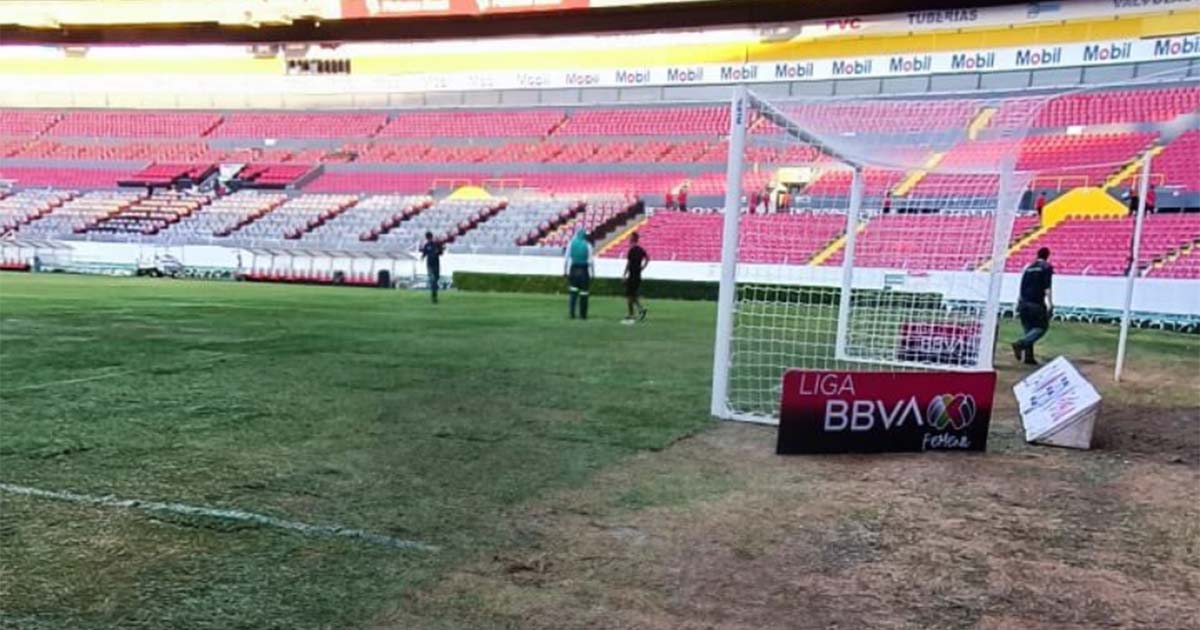 Cancha del Estadio Jalisco afectaría programación de más partidos