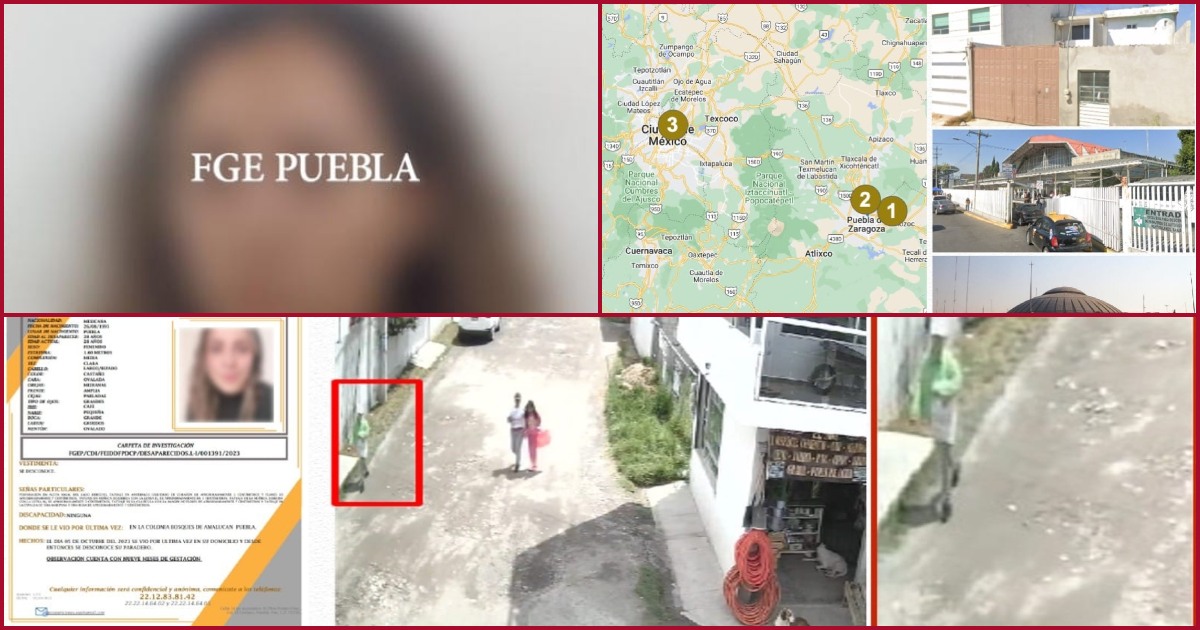 Mujer desaparecida en Puebla finge su secuestro porque nunca estuvo ...
