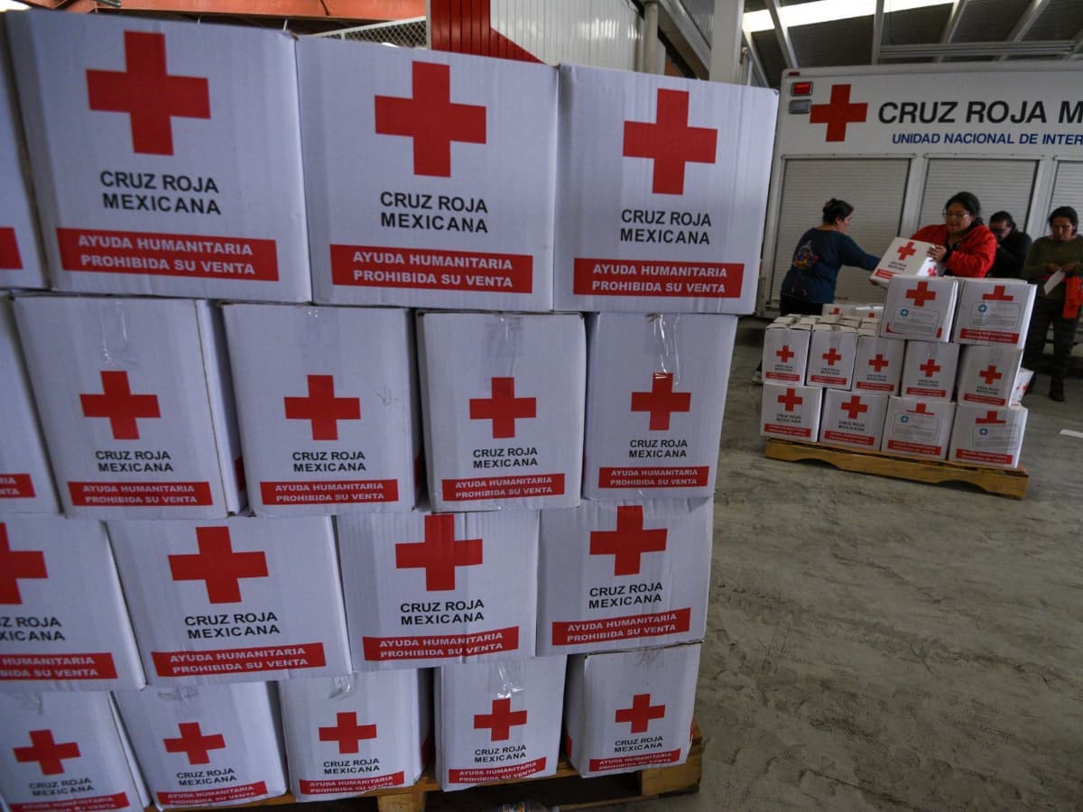 Cruz Roja: 440 toneladas de ayuda humanitaria para damnificados por 'Otis'