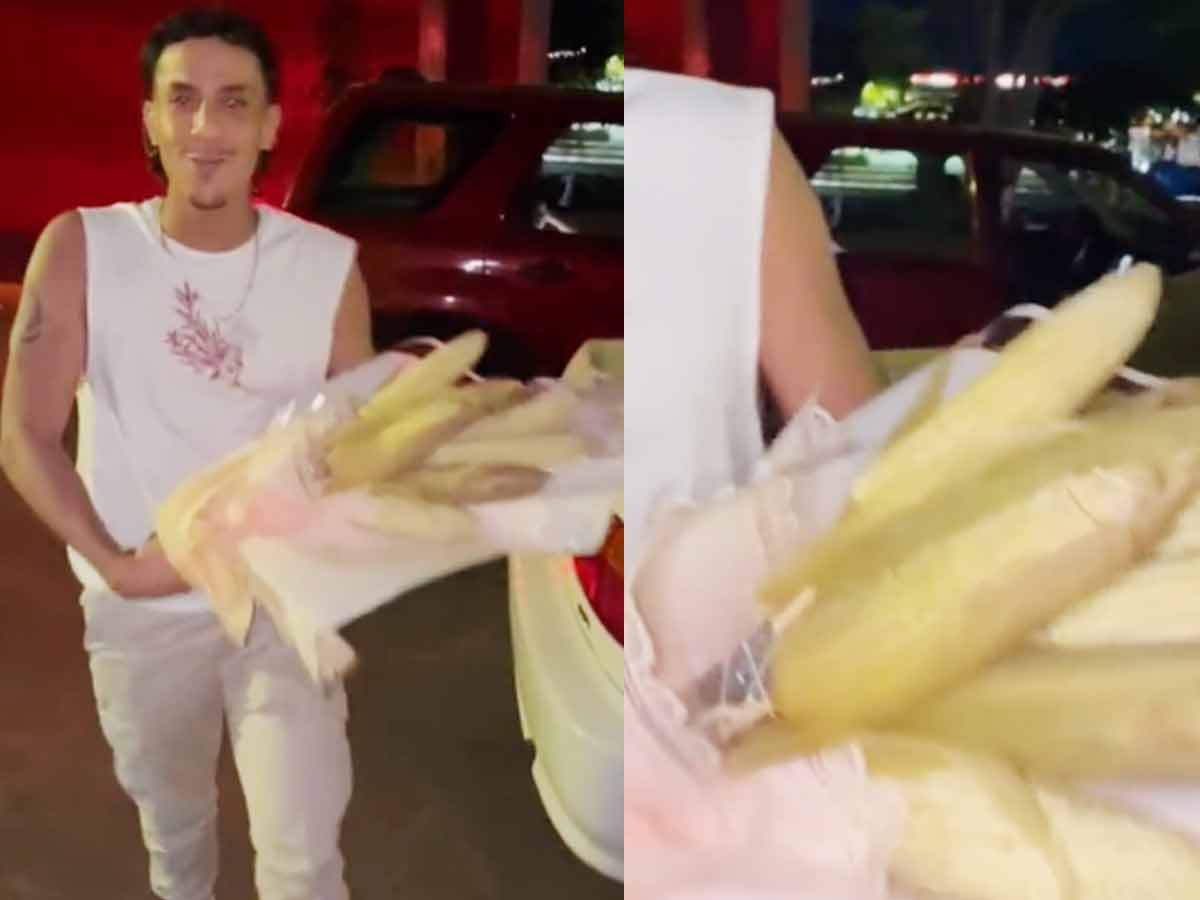 Joven sorprende a su mejor amiga con ramo de elotes; ¿será un amor ...