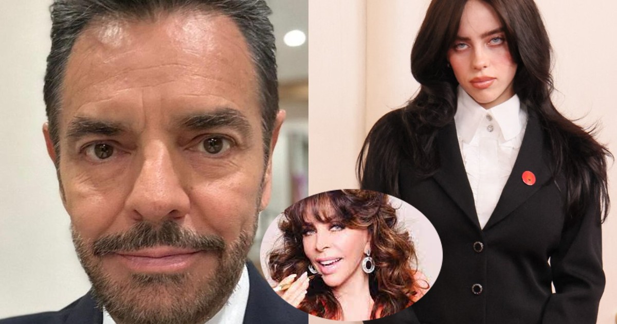 Eugenio Derbez compara a Billie Eilish con Verónica Castro por outfit ...