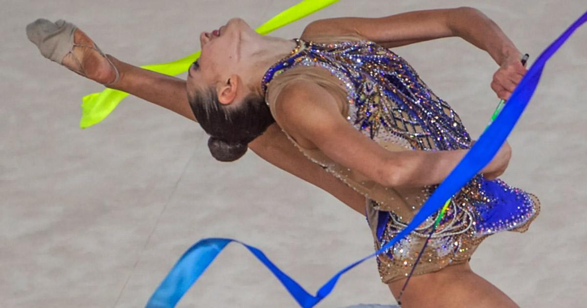 Gimnasia rítmica, el arte del deporte que combina el ballet y la danza