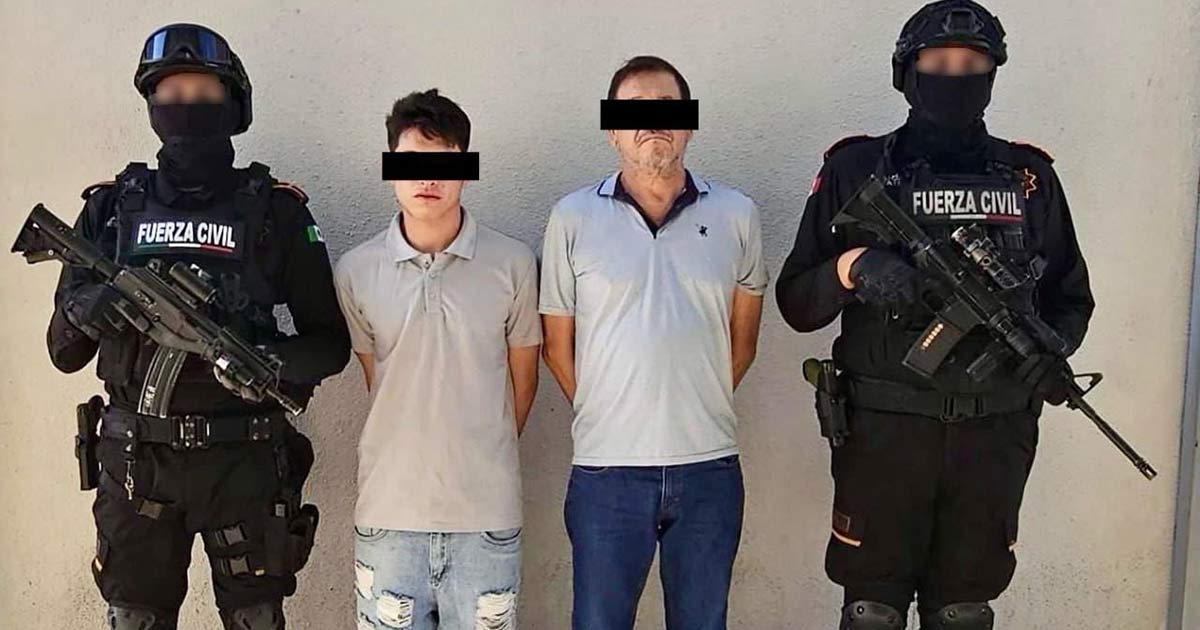 Detienen a dos hombres con enervantes en Nuevo León