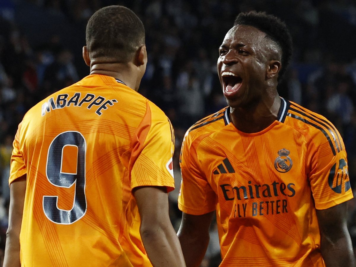 Vinicius y Mbappé dan triunfo al Real Madrid previo a debutar en Champions