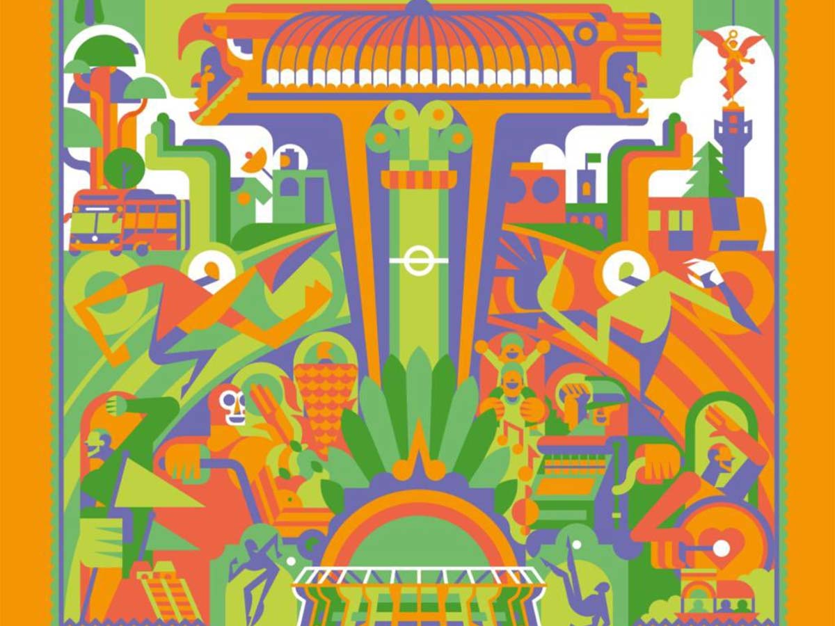 Así es el póster de la CDMX para el Mundial 2026