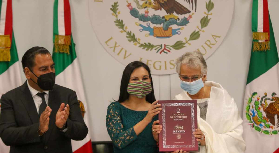 Sánchez Cordero entrega II Informe de Gobierno en San Lázaro