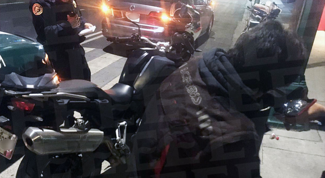 Se pasa el alto, atropella a motociclista y se da a la fuga en Av ...